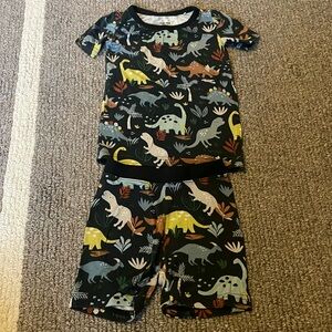 Little Sleepies Jurassic Jungle Two-Piece bamboo Pajama Set, 18-24M